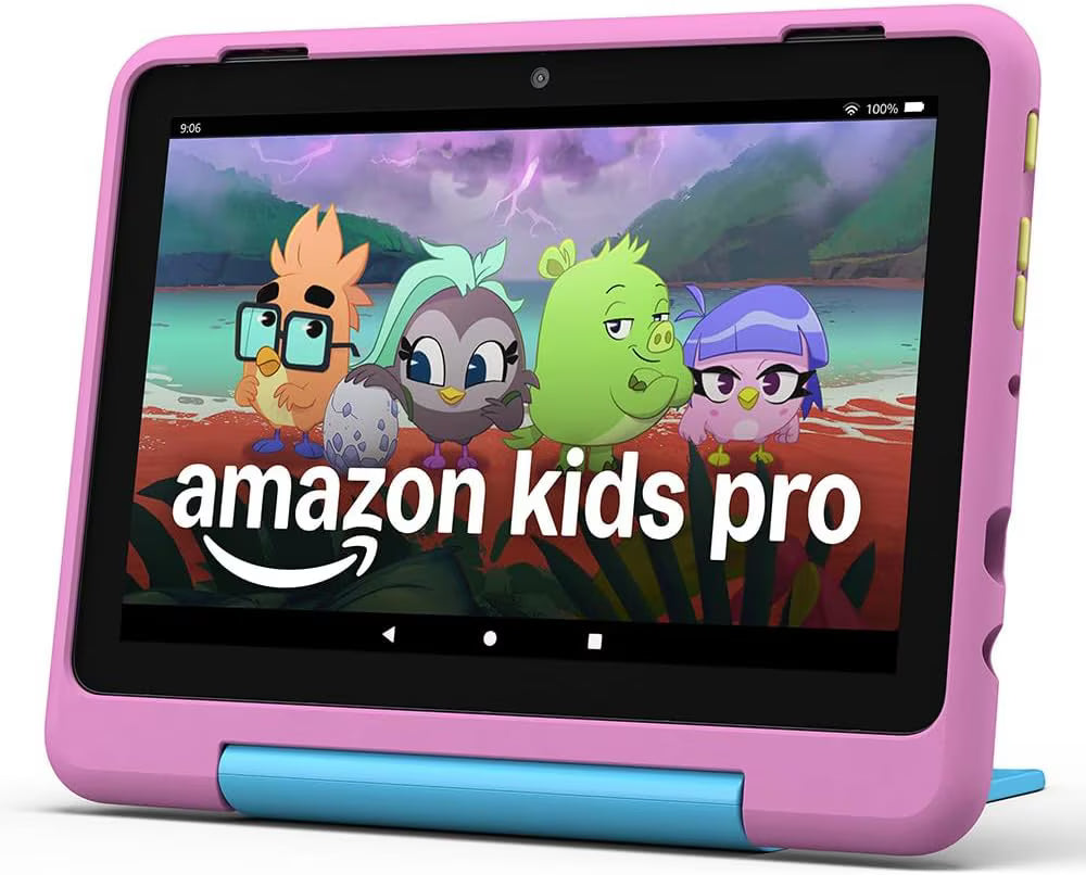 Amazon Fire HD 8 Kids Pro Tablet (2024) – 32 GB, Jungle Cat Design