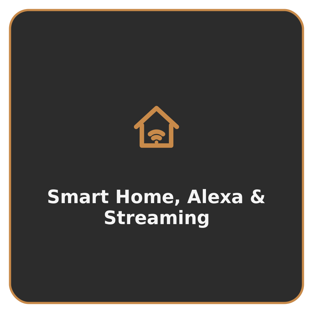 Smart Home, Alexa & Streaming