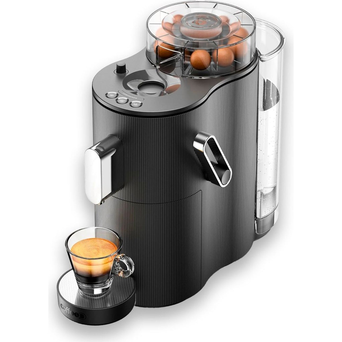 CoffeeB Globe Kaffeemaschine Schwarz
