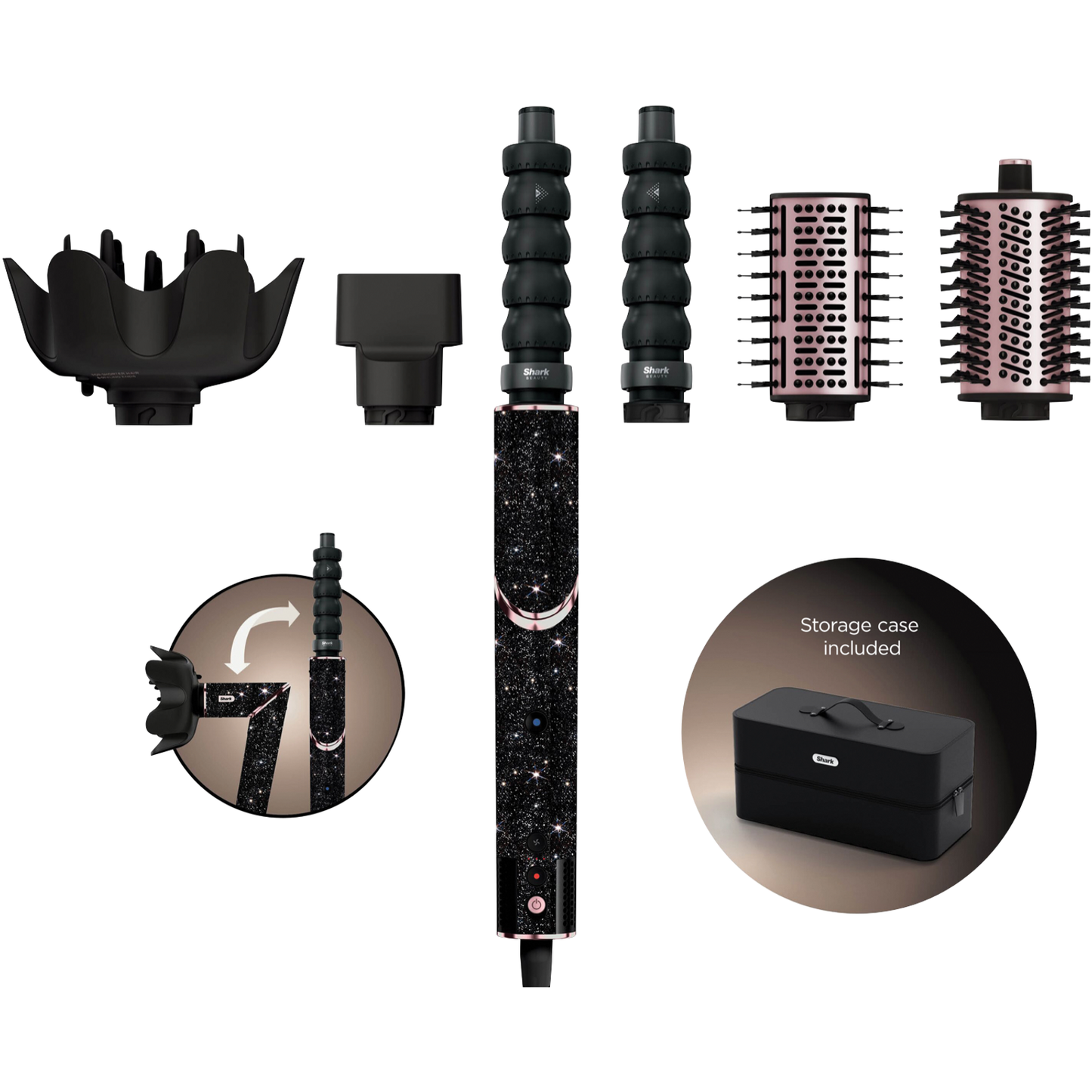 Shark FlexStyle 5-in-1 Haarstyler HD446 Stone