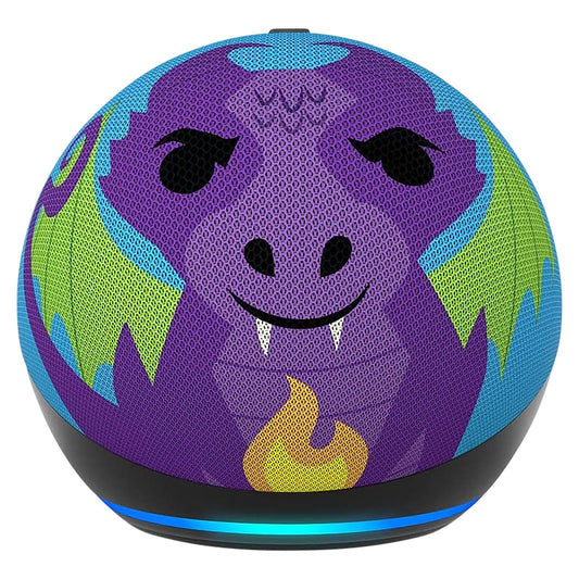 Amazon Echo Dot Kids 5. Generation Drachen-Design