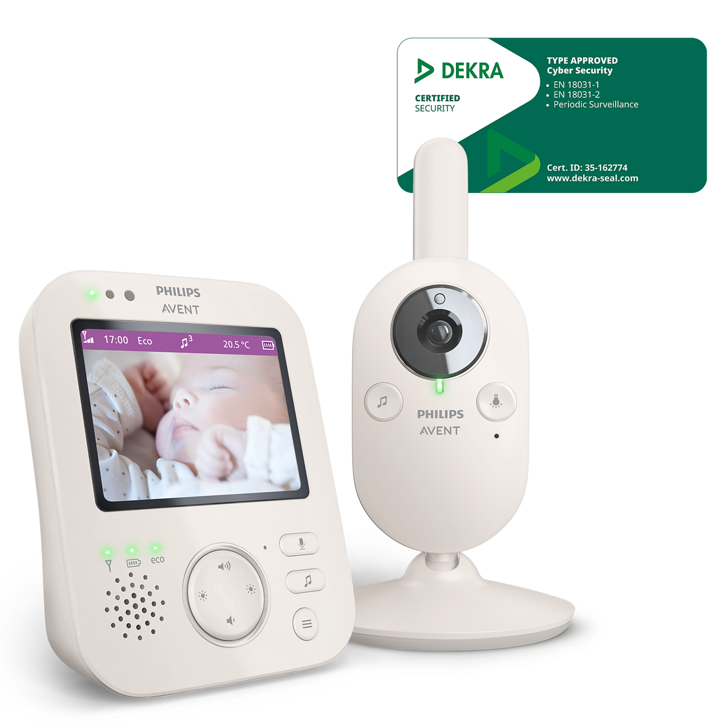 Philips Avent Premium Video-Babyphone SCD891/26