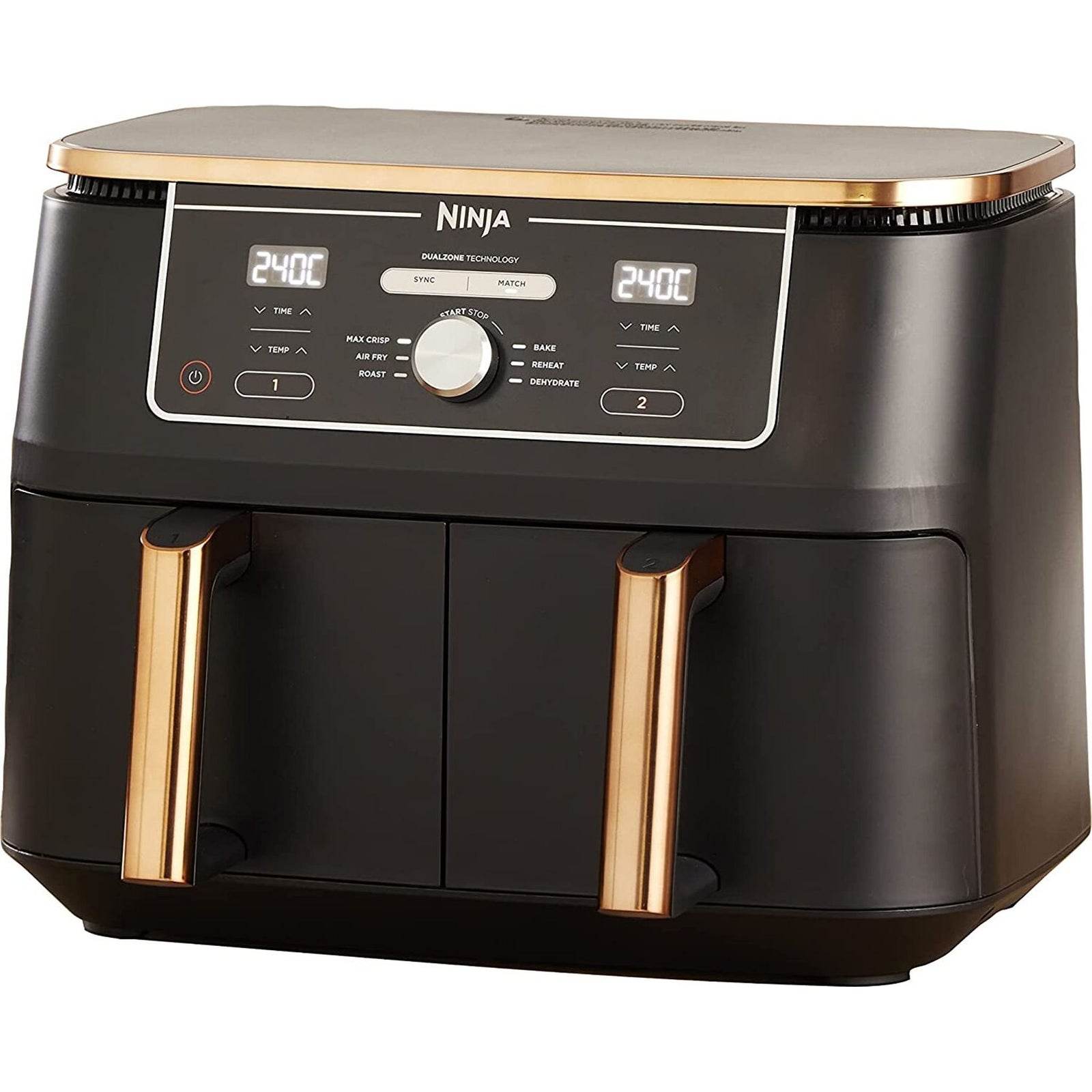 Ninja Foodi MAX Dual Zone Heißluftfritteuse AF400EU