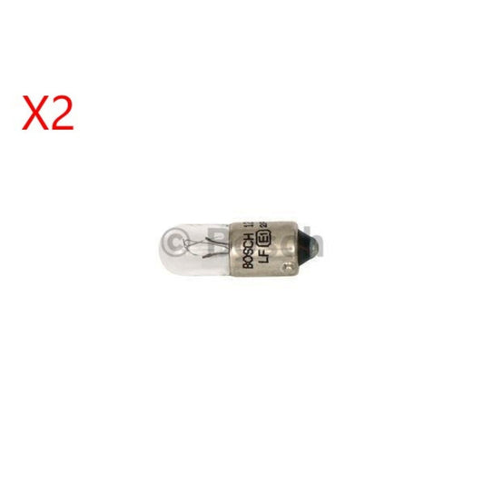 Bosch T4W Pure Light Fahrzeuglampe 12V 4W BA9s 2er-Pack